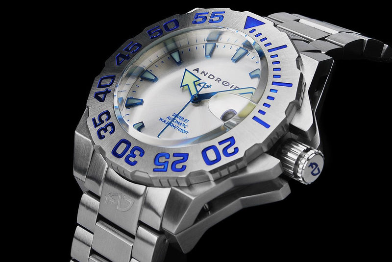 ANDROID Divemaster Silverjet 500 Automatic AD442BS - SeriousWatches.com