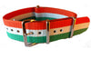 NATO Strap Green, White and Orange