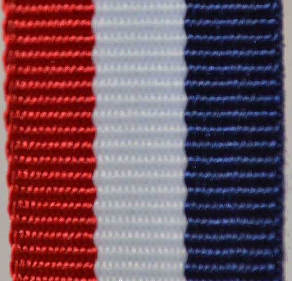 Premium NATO strap red, white and navy