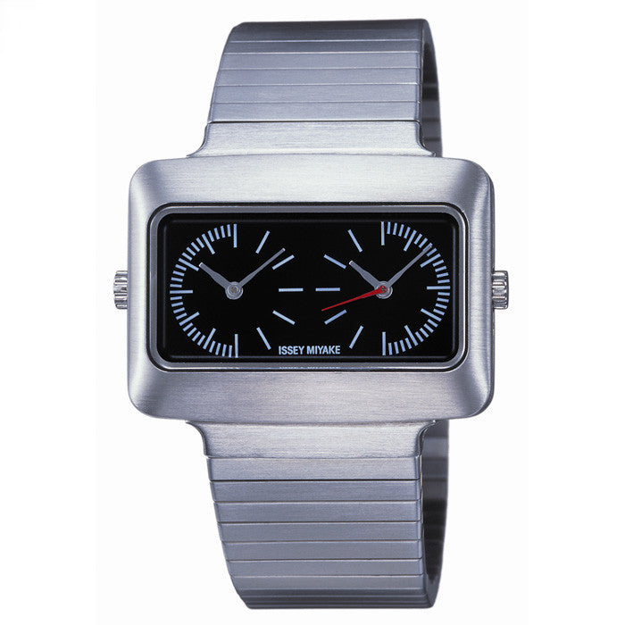 ISSEY MIYAKE Watch Men's SILAW001 Clear Silver Analog Round